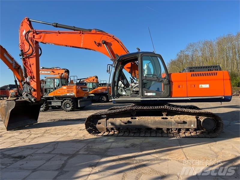 Doosan DX255LC Pásová rýpadla
