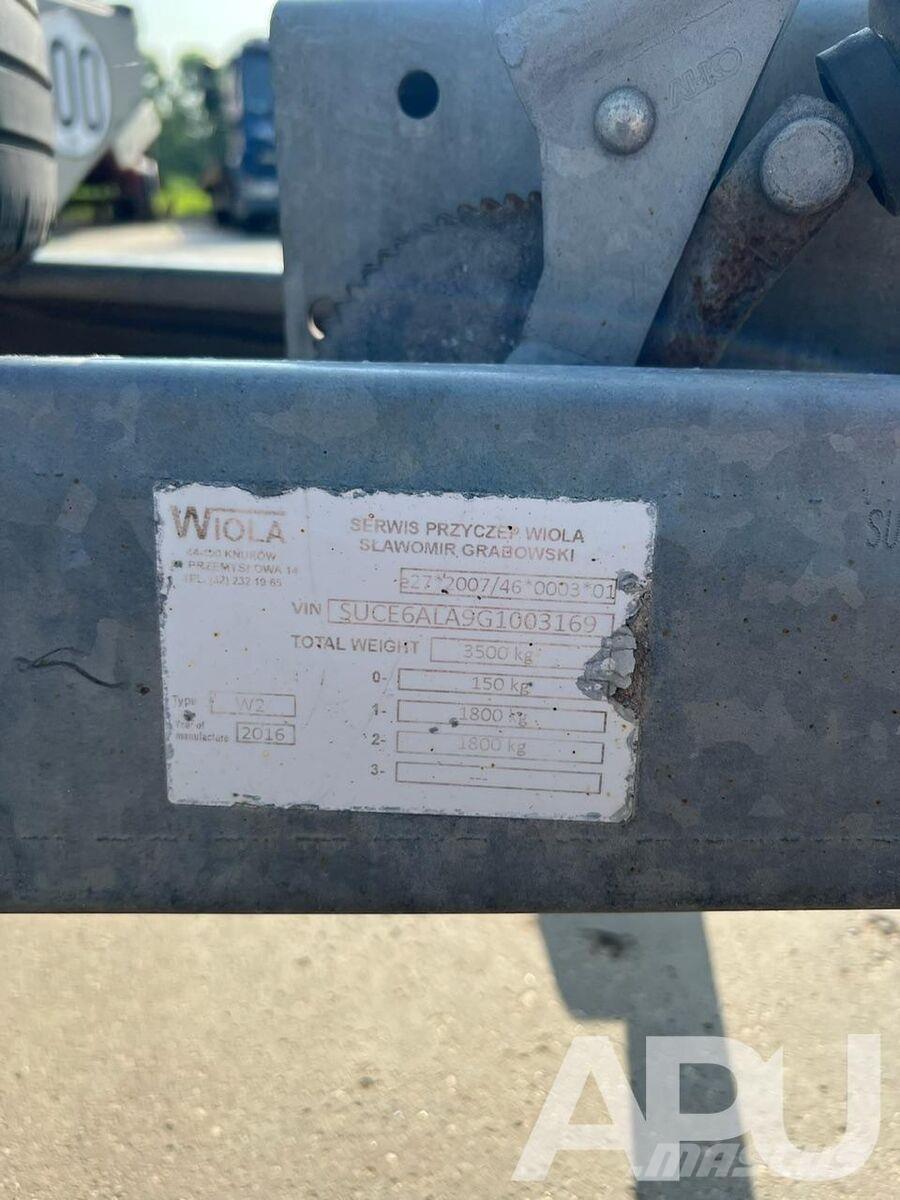 Wiola  Přívesy na přepravu automobilů