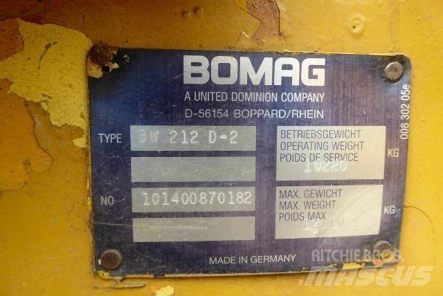 Bomag BW212D-2 Další válce