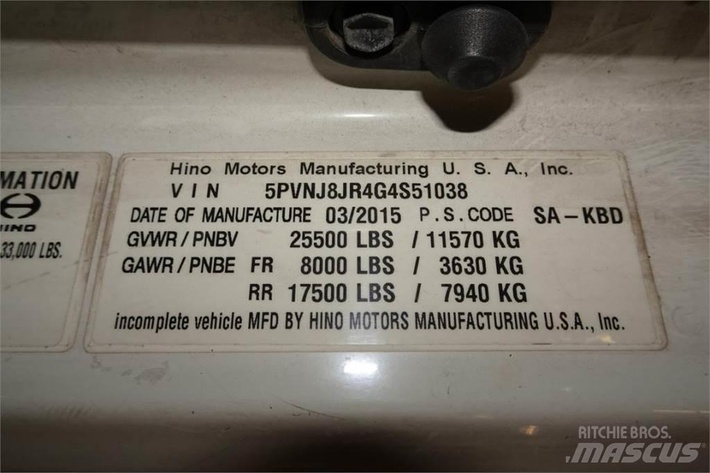 Hino 258 Skříňová nástavba