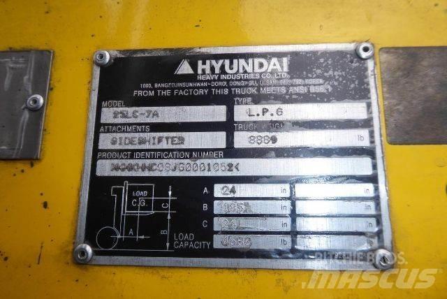 Hyundai 25LC-7A Další