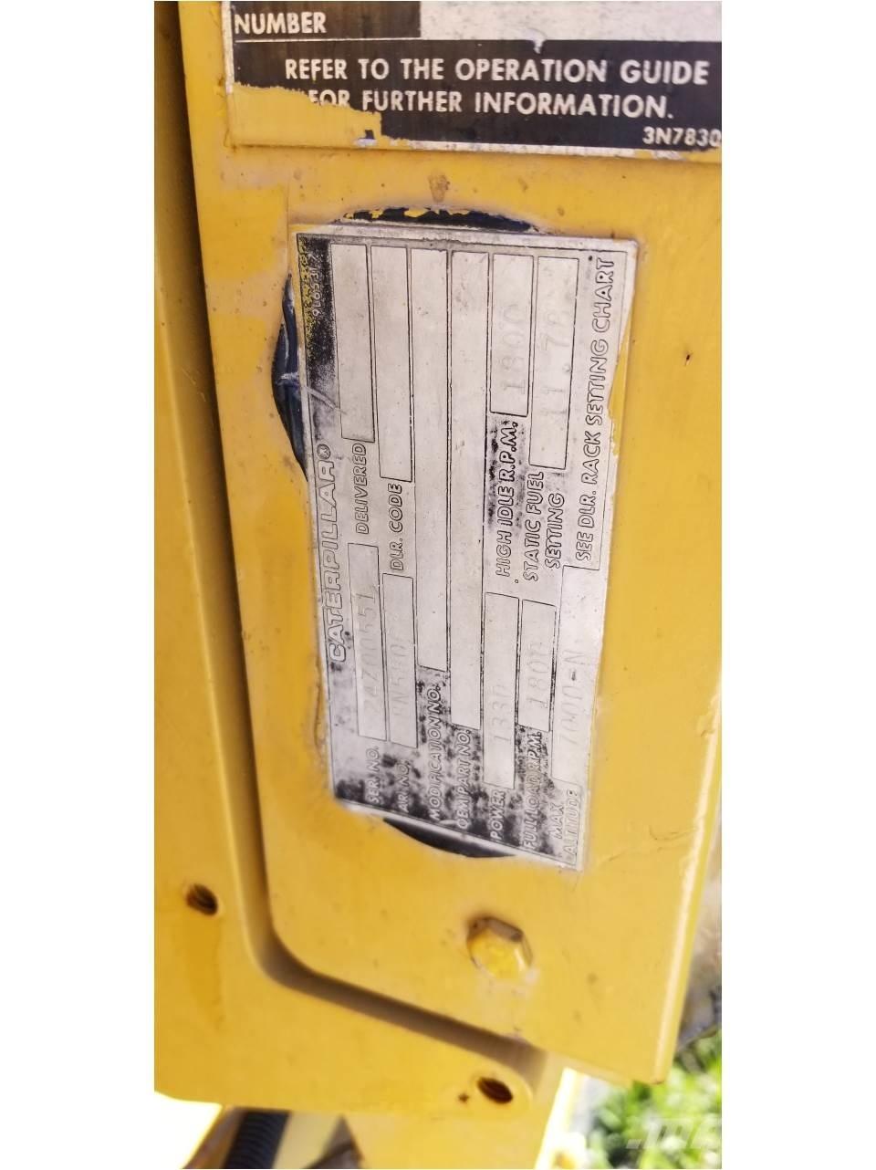 CAT 3512 Ostatní komponenty