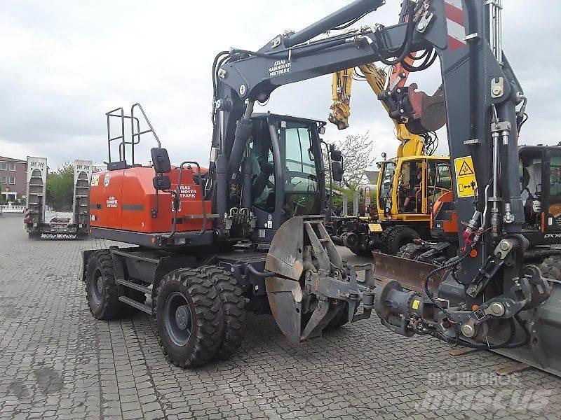 Atlas 140W Kolová rýpadla