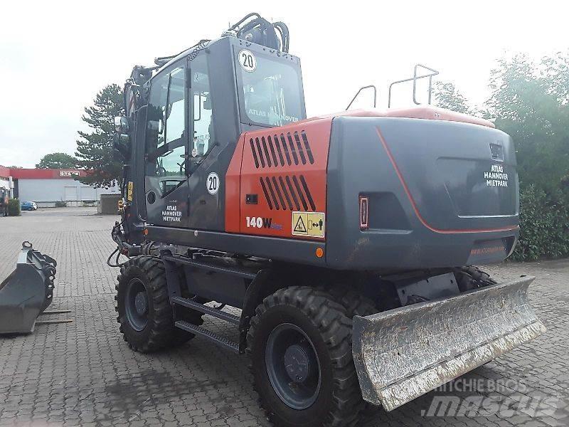 Atlas 140W Kolová rýpadla