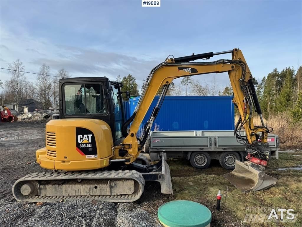 CAT 305.5E2 Pásová rýpadla