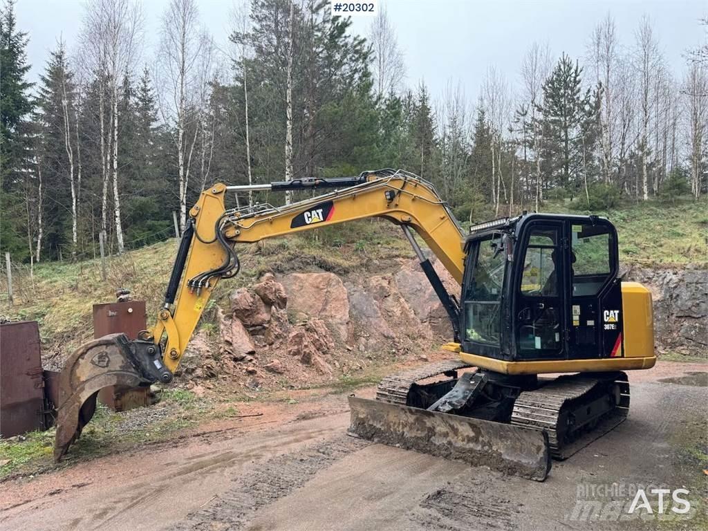 CAT 307E2 Pásová rýpadla