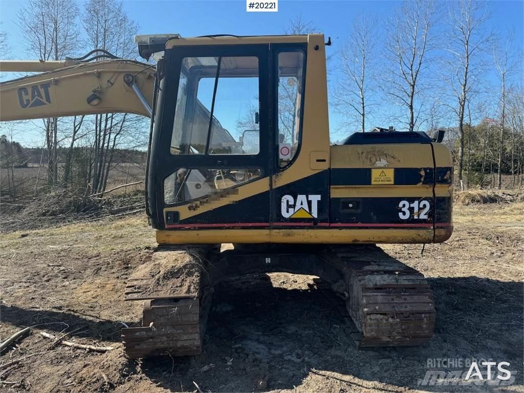 CAT 312 Pásová rýpadla
