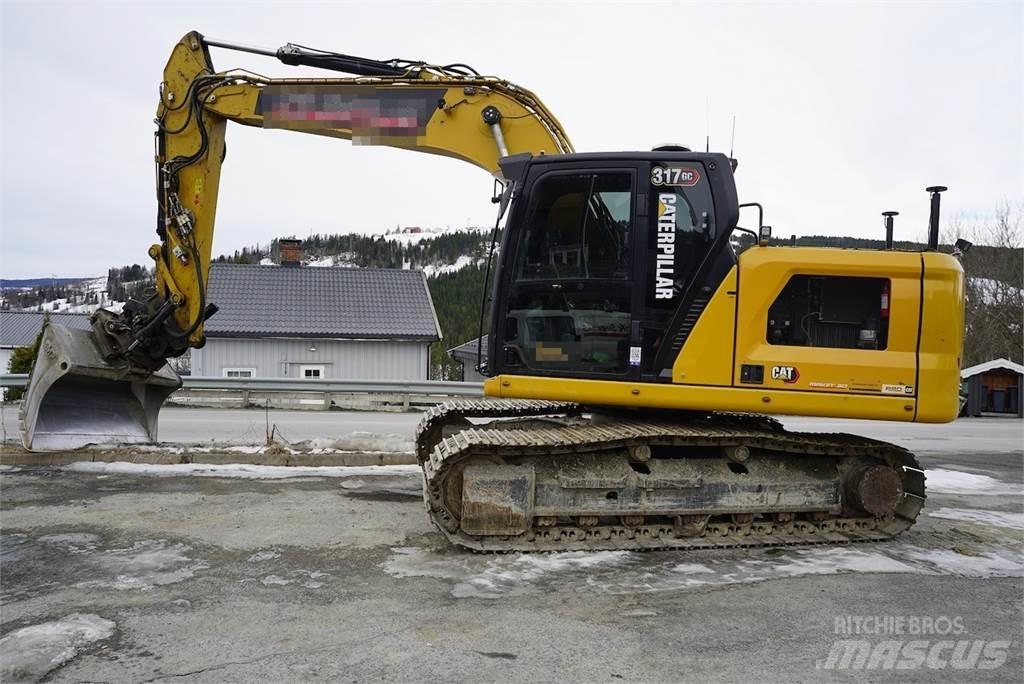CAT 317GC Pásová rýpadla