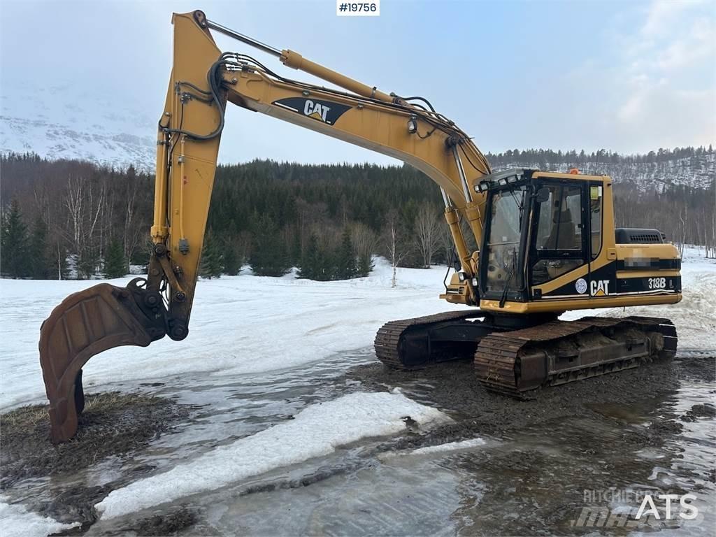 CAT 318BL Pásová rýpadla