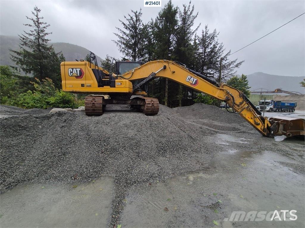 CAT 320 Pásová rýpadla