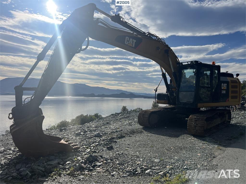 CAT 320 EL Pásová rýpadla