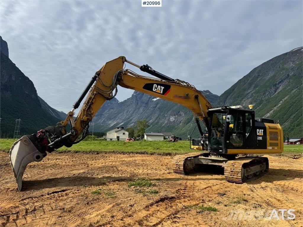 CAT 320EL Pásová rýpadla