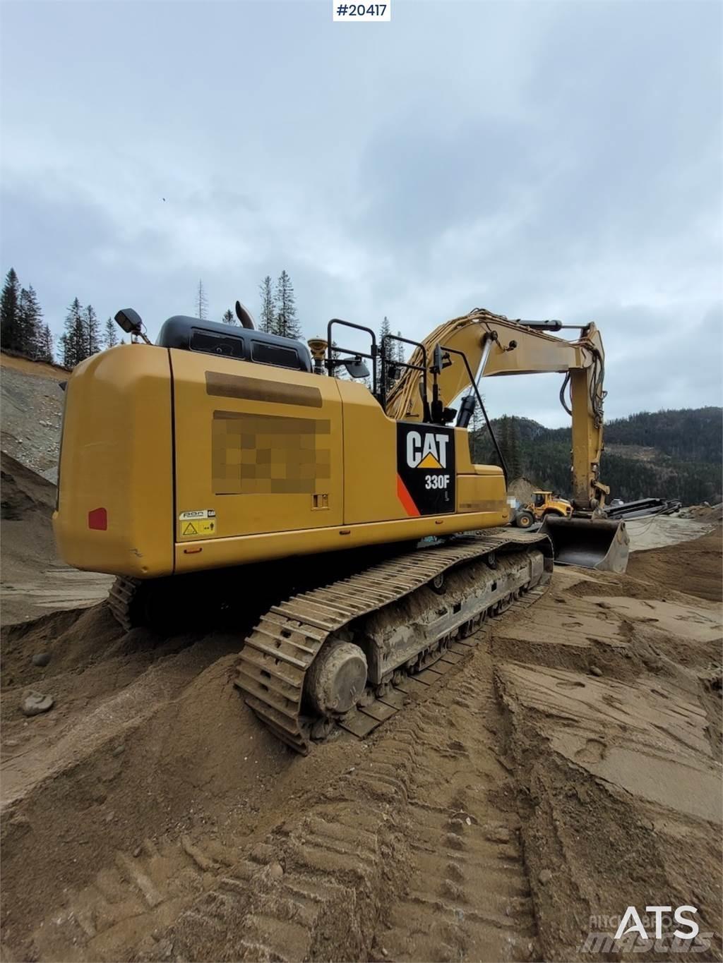 CAT 330F Pásová rýpadla