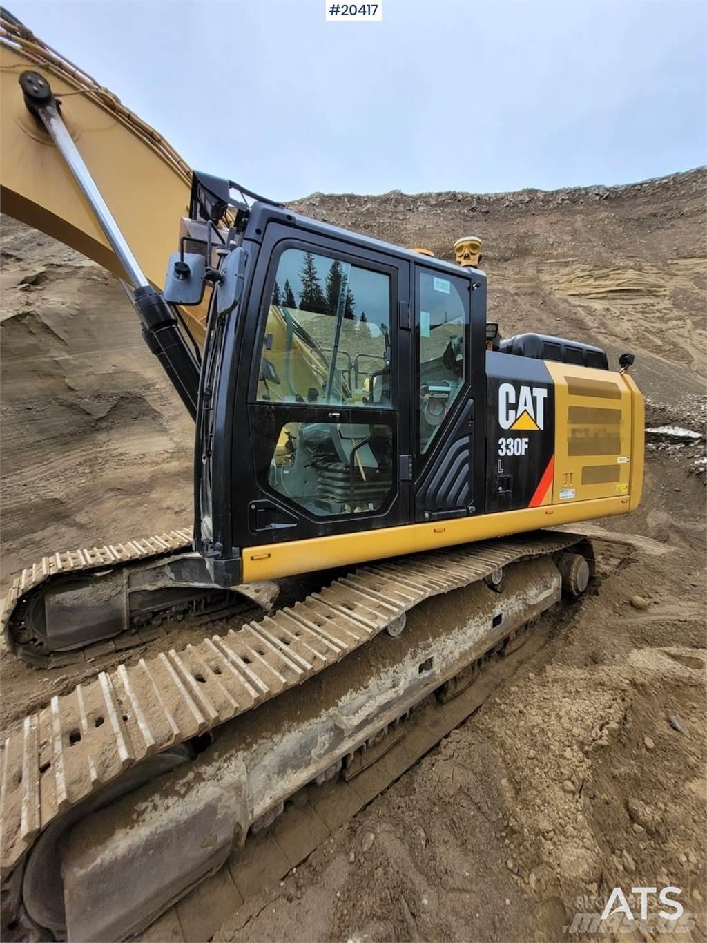 CAT 330F Pásová rýpadla