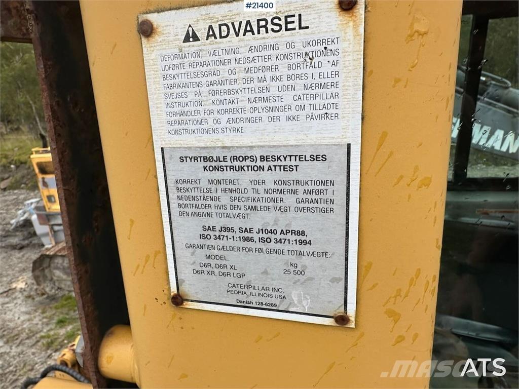 CAT D6R LGP Pásové dozery