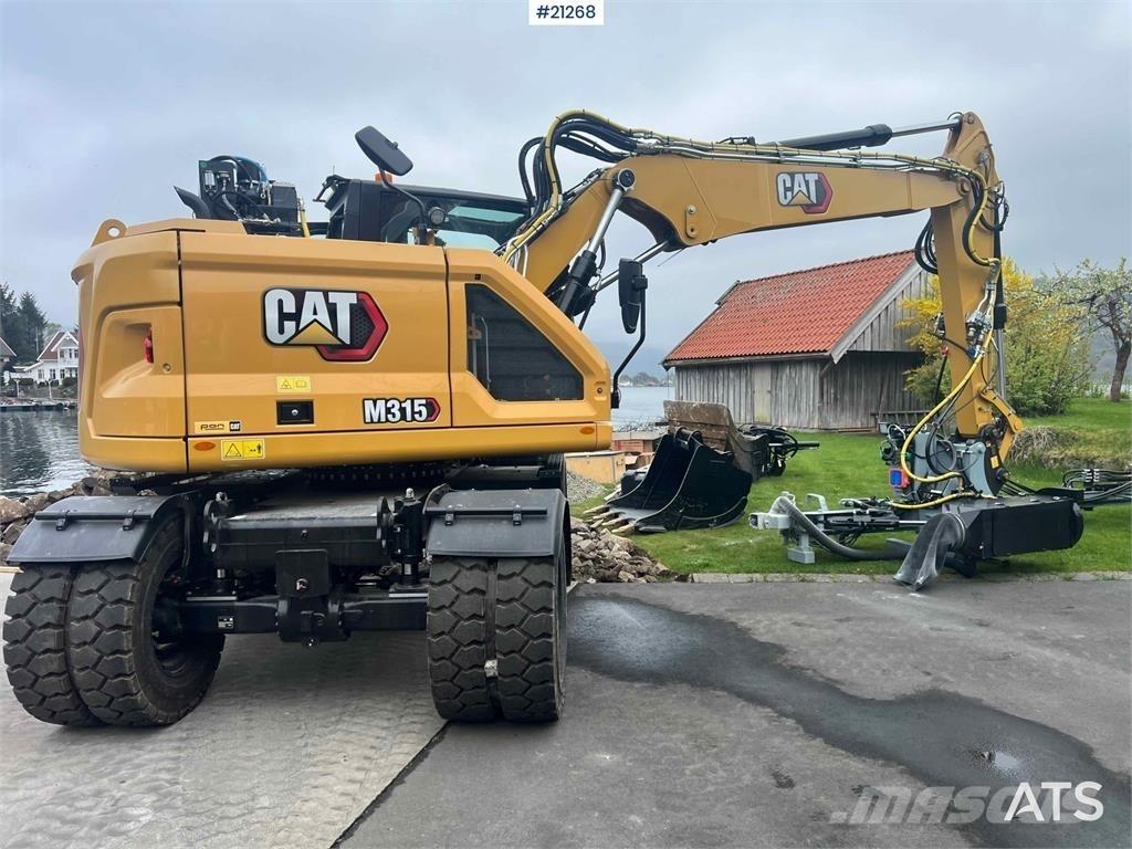 CAT M315 Kolová rýpadla