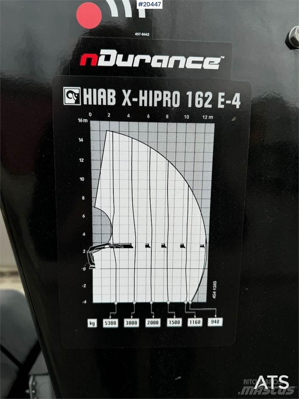 Hiab X-Hipro 162 Autojeřáby, hydraulické ruky