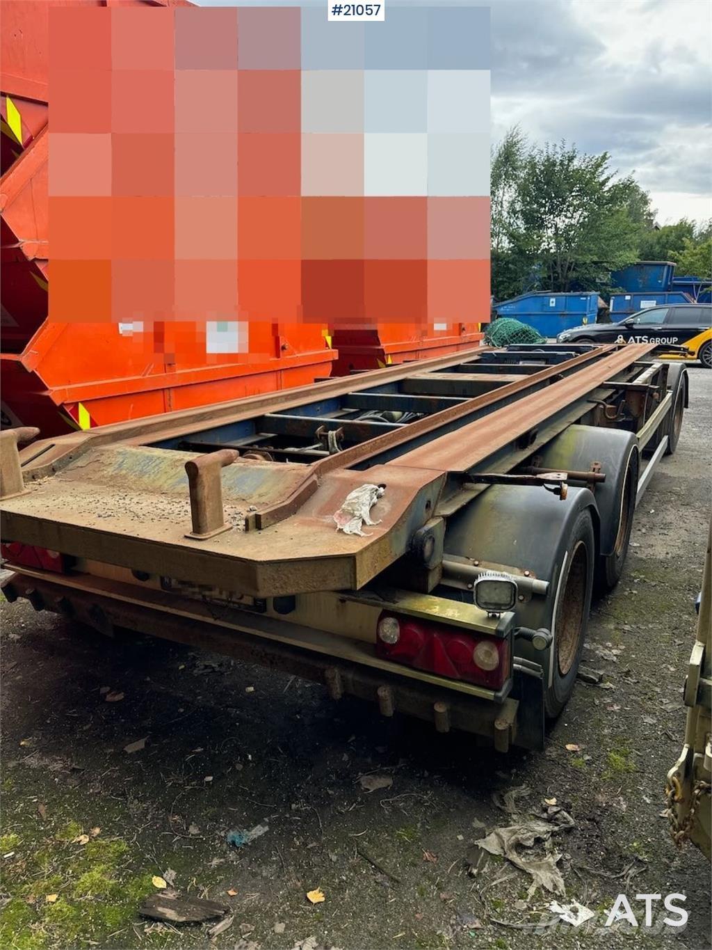 Istrail Hook trailer Ramenové kontejnerové přívěsy