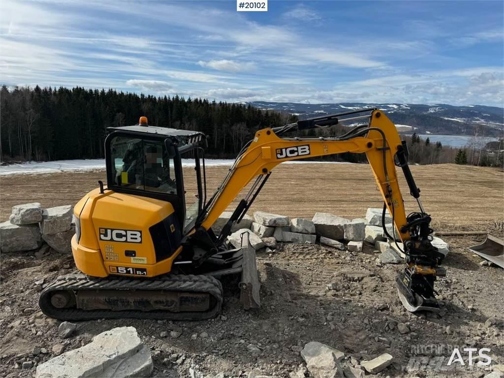 JCB 51R Pásová rýpadla