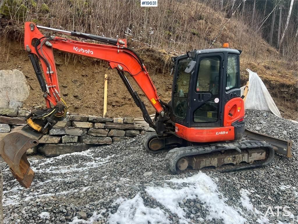 Kubota U48-4 Pásová rýpadla