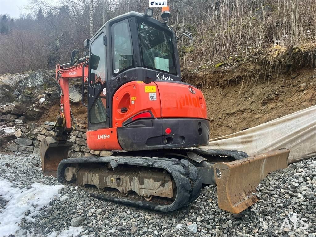 Kubota U48-4 Pásová rýpadla