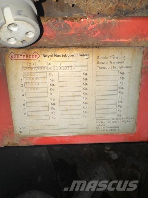  Noteboom 2008 Valníkové návěsy/Návěsy se sklápěcími bočnicemi