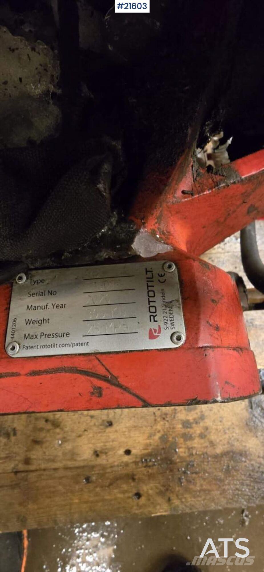 Rototilt R3 Stavebnictví - ostatní