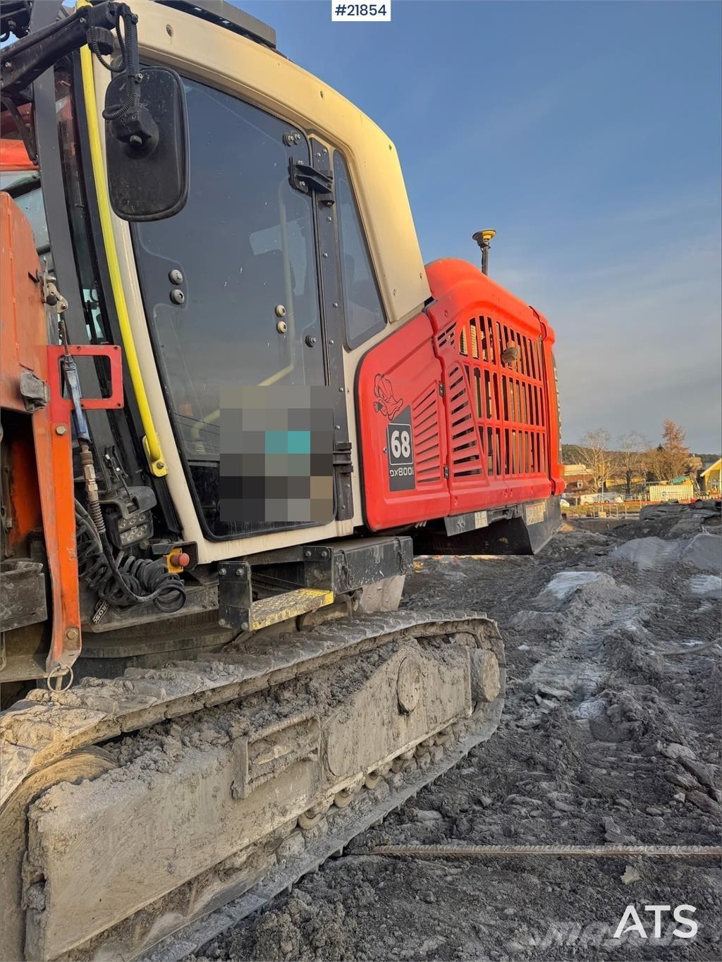 Sandvik DX800i Povrchové vrtací stroje