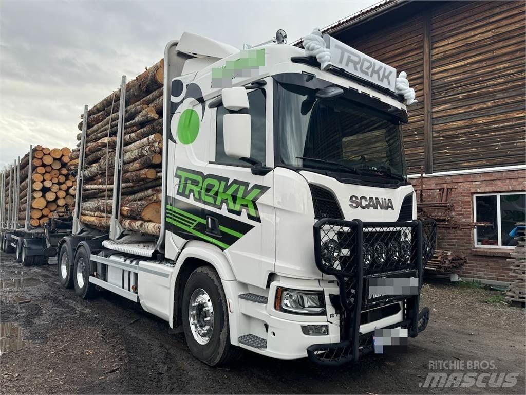 Scania R770 Vozy na přepravu kmenů