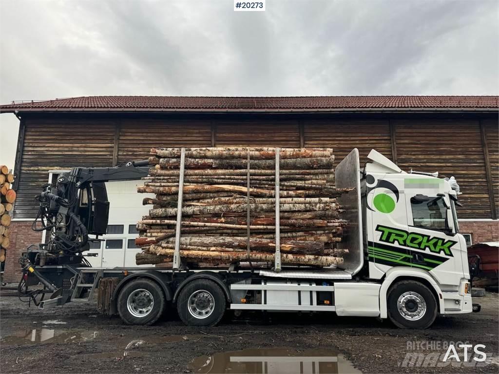 Scania R770 Vozy na přepravu kmenů