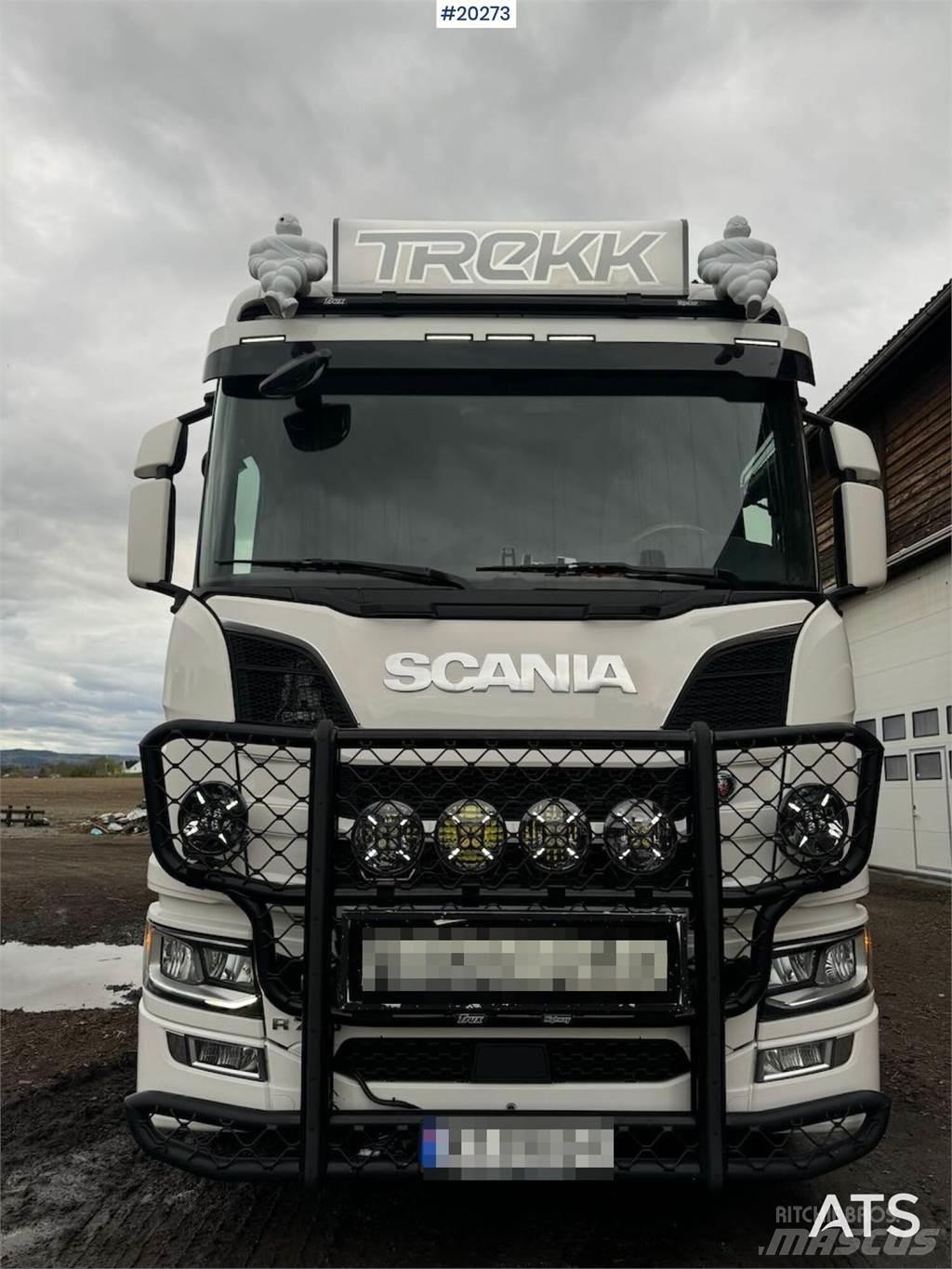 Scania R770 Vozy na přepravu kmenů