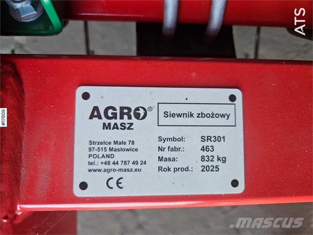 Agromasz SR 301 Mechanické secí stroje