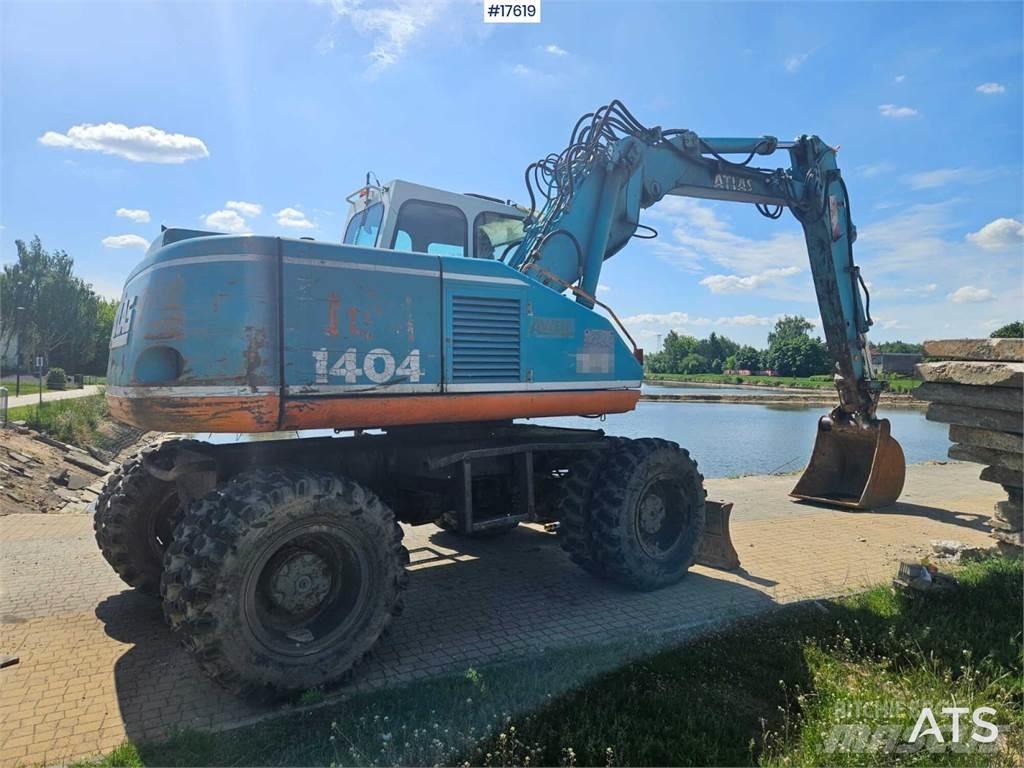 Atlas 1404 Kolová rýpadla