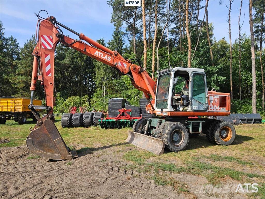 Atlas 1404 Kolová rýpadla