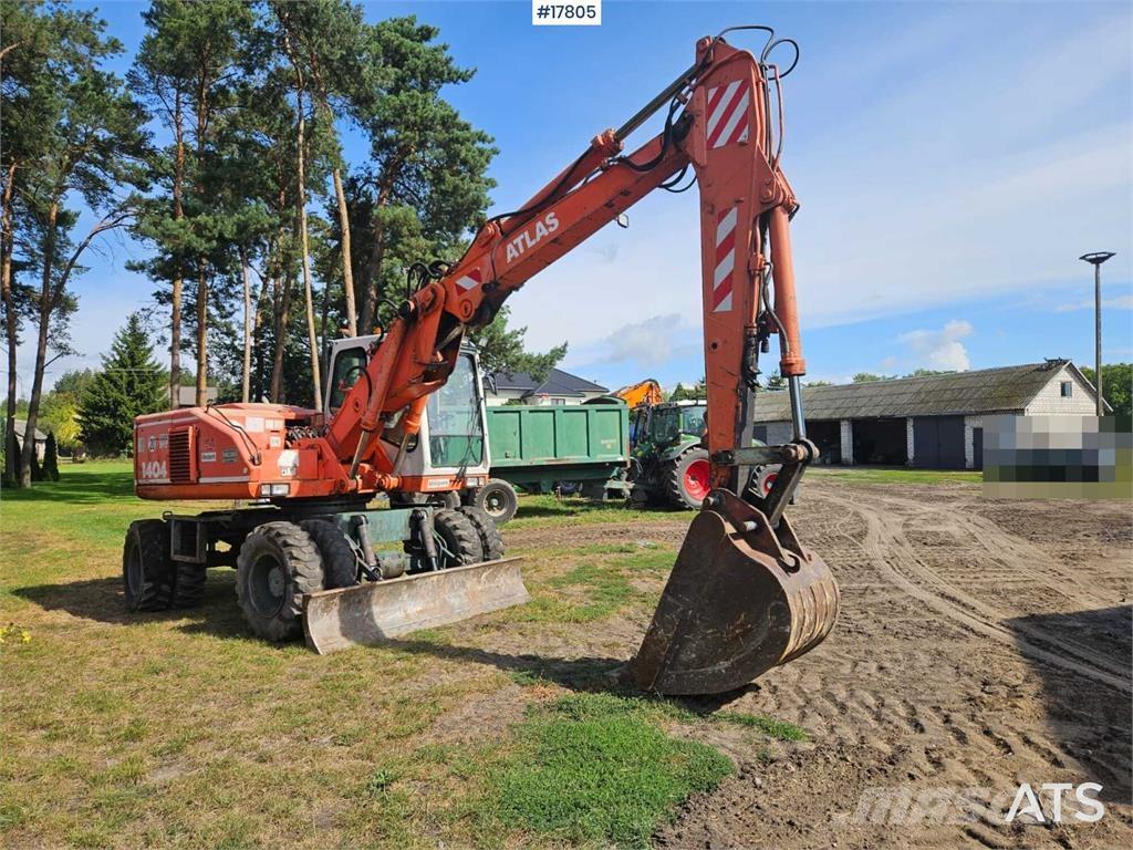 Atlas 1404 Kolová rýpadla