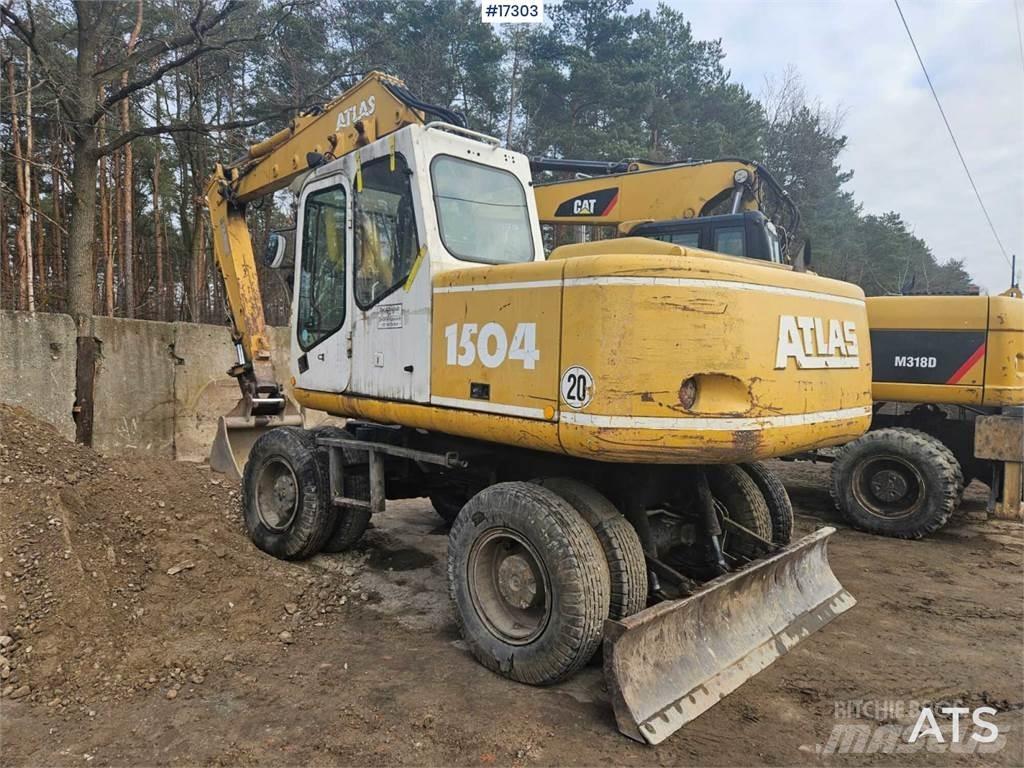 Atlas 1504 Kolová rýpadla