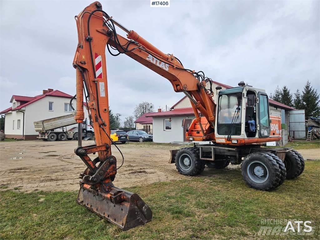 Atlas 1504 Kolová rýpadla