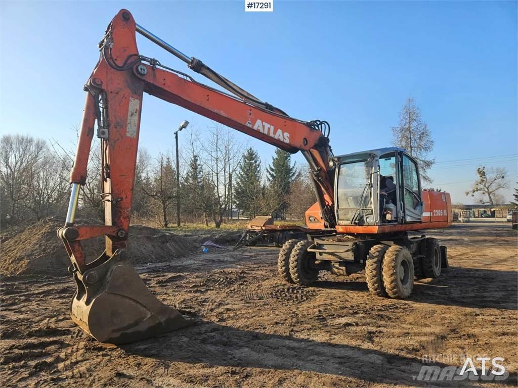 Atlas 2205 Kolová rýpadla