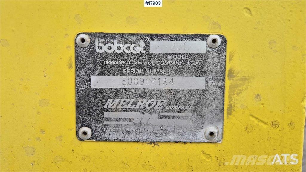 Bobcat 231 Mini rýpadla < 7t