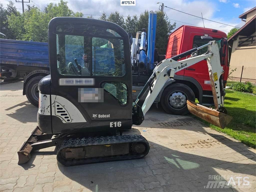 Bobcat E16 Mini rýpadla < 7t