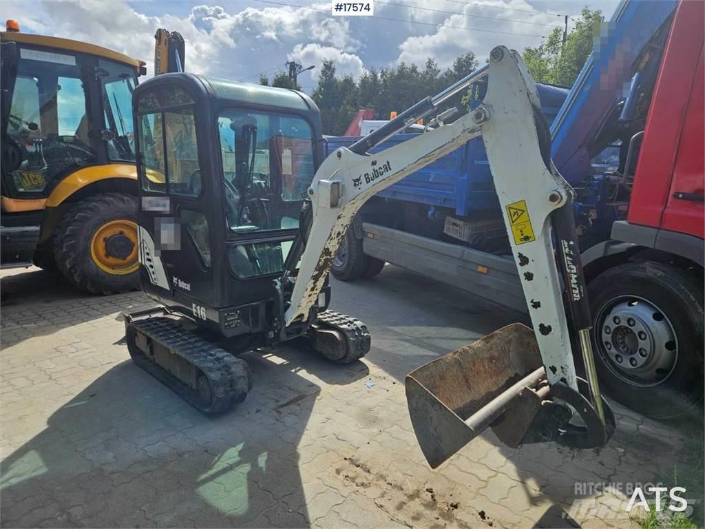 Bobcat E16 Mini rýpadla < 7t