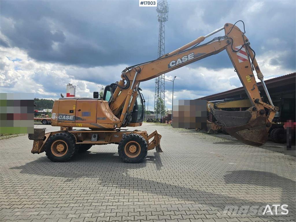 CASE WX 165 Kolová rýpadla