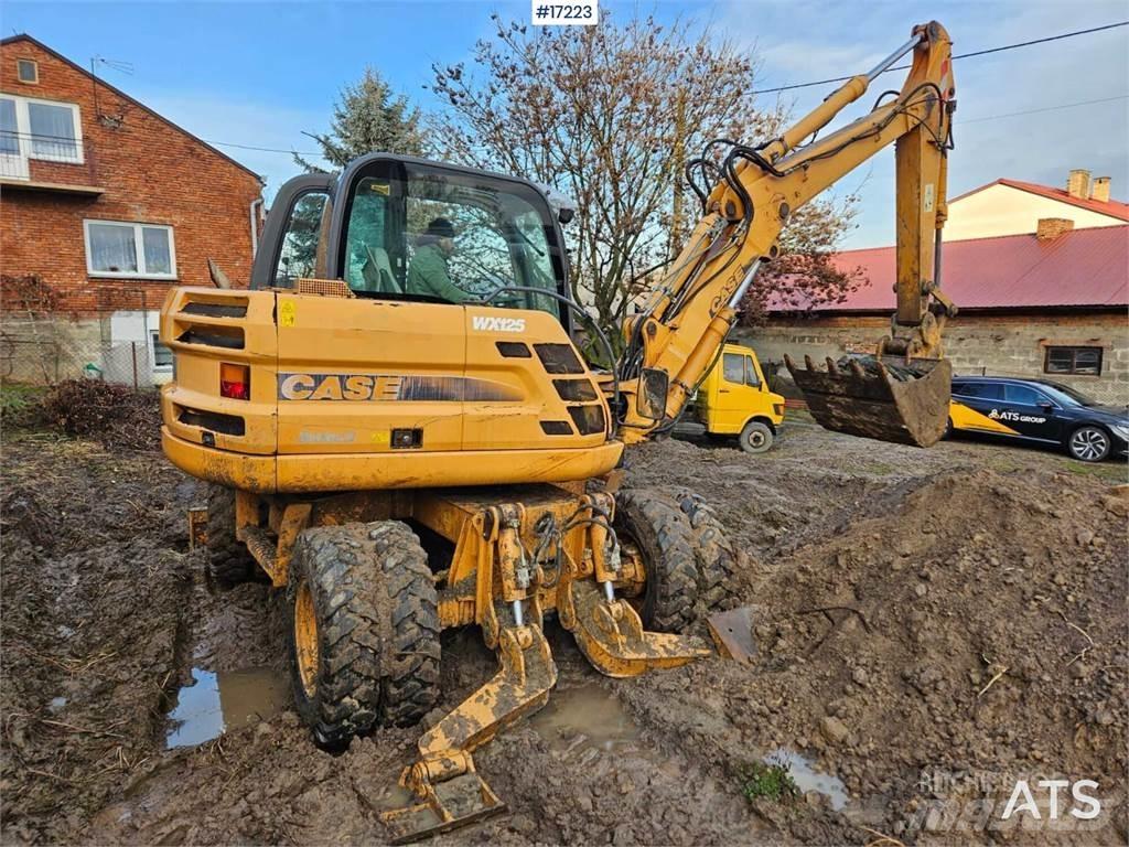 CASE WX125 Kolová rýpadla