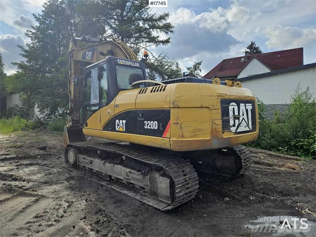 CAT 320D Pásová rýpadla