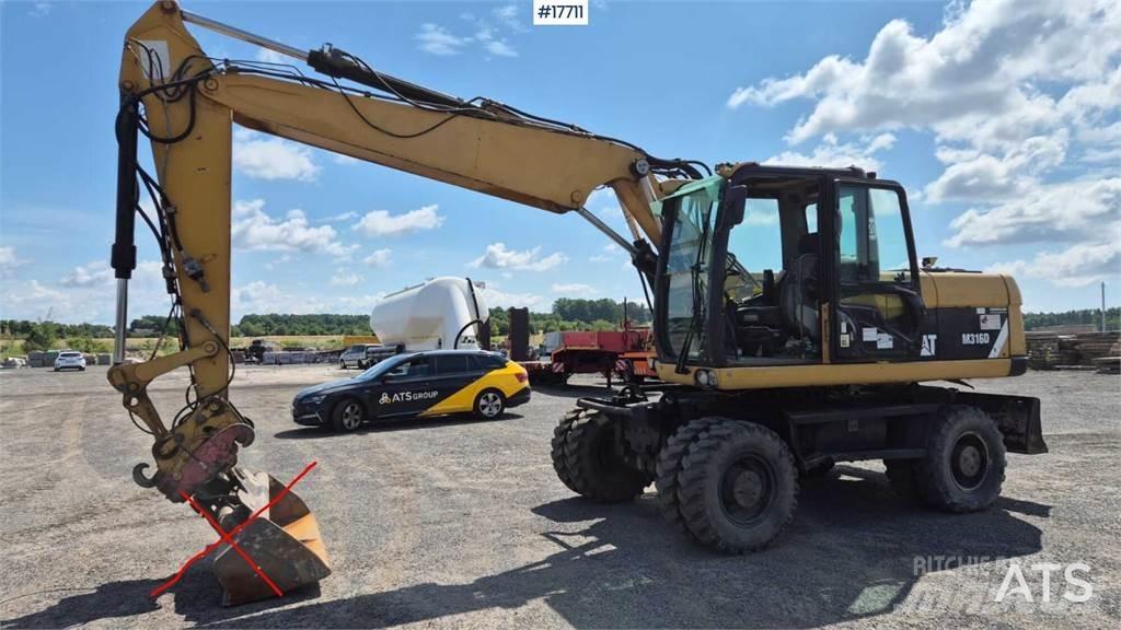 CAT M316D Kolová rýpadla