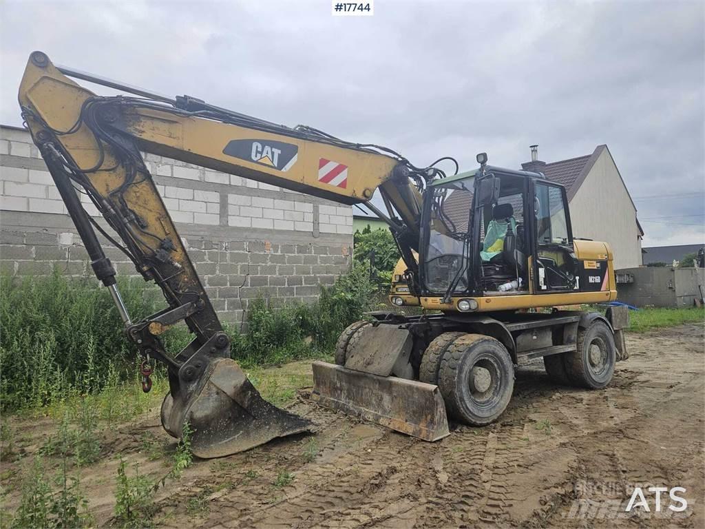 CAT M316D Kolová rýpadla