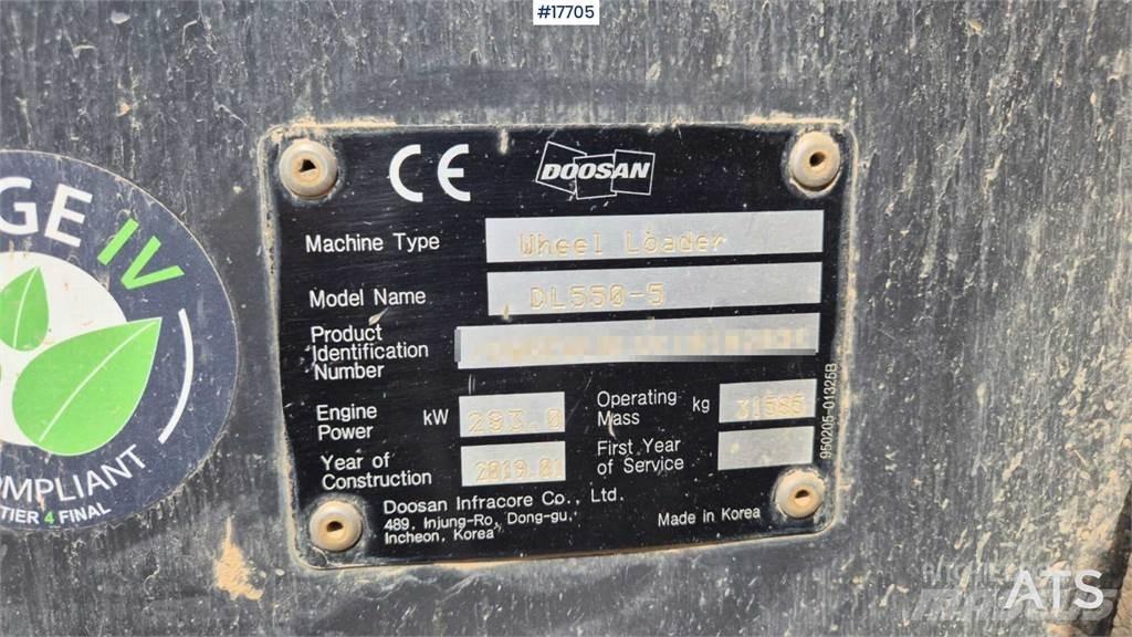 Doosan DL550-5 Kolové nakladače
