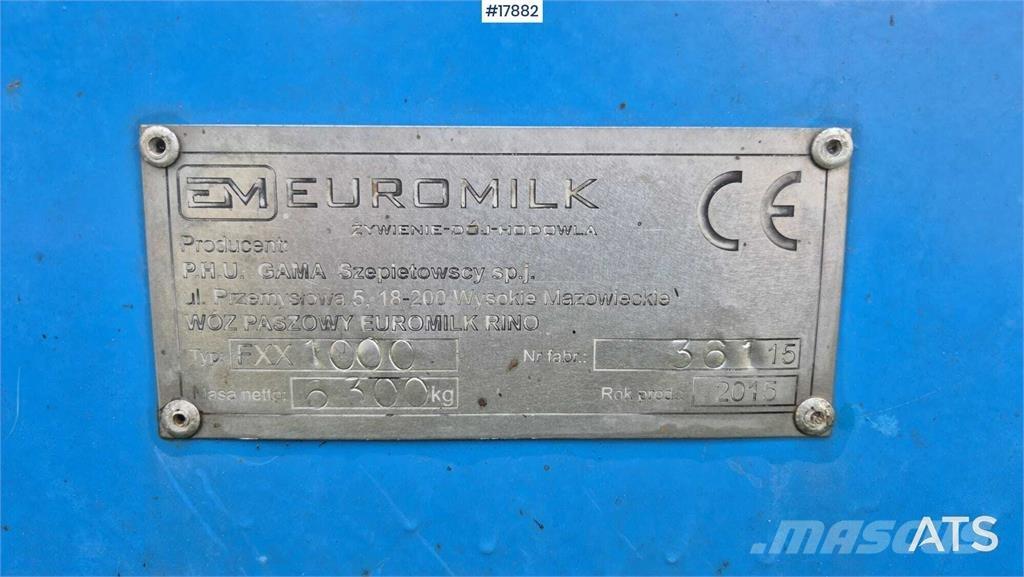 Euro MILK FXX 1000 Samosběrací vozy