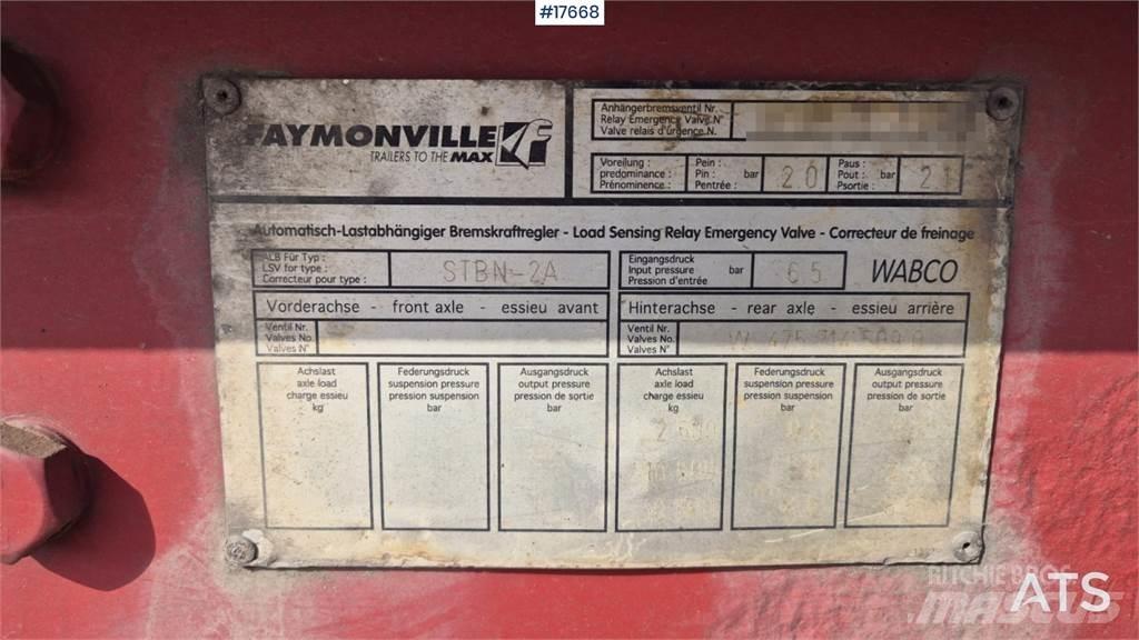 Faymonville STBN-2A Podvalníkové návěsy