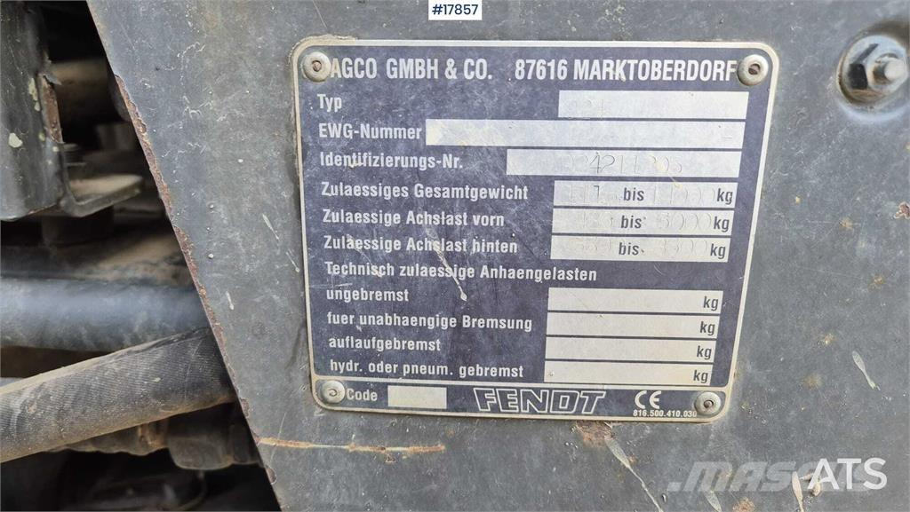 Fendt Vario 924 Traktory